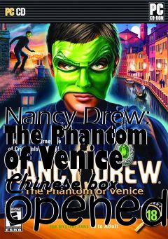 Box art for Nancy Drew: The Phantom of Venice