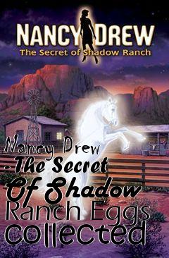 Box art for Nancy Drew - The Secret Of Shadow Ranch