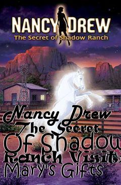 Box art for Nancy Drew - The Secret Of Shadow Ranch