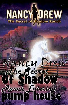 Box art for Nancy Drew - The Secret Of Shadow Ranch