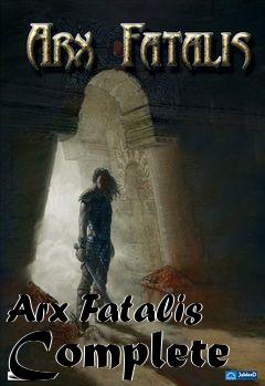 Box art for Arx Fatalis