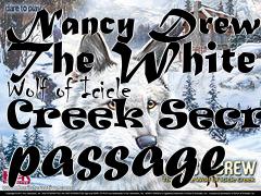 Box art for Nancy Drew: The White Wolf of Icicle Creek