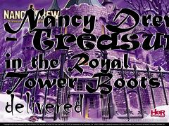 Box art for Nancy Drew - Treasure in the Royal Tower