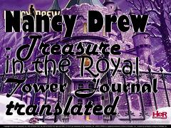 Box art for Nancy Drew - Treasure in the Royal Tower