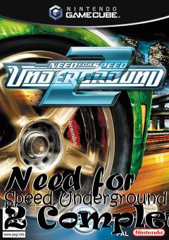 Box art for Need for Speed Underground 2