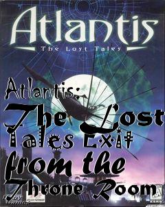 Box art for Atlantis: The Lost Tales