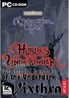 Box art for Neverwinter Nights: Hordes of the Underdark