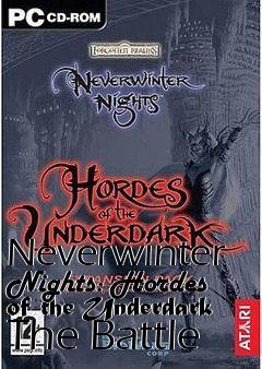 Box art for Neverwinter Nights: Hordes of the Underdark