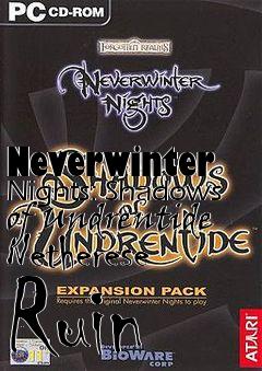 Box art for Neverwinter Nights: Shadows of Undrentide