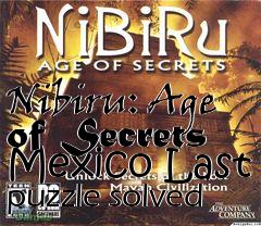 Box art for Nibiru: Age of Secrets