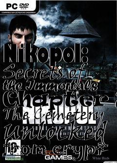 Box art for Nikopol: Secrets of the Immortals