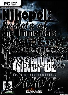 Box art for Nikopol: Secrets of the Immortals