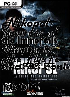 Box art for Nikopol: Secrets of the Immortals