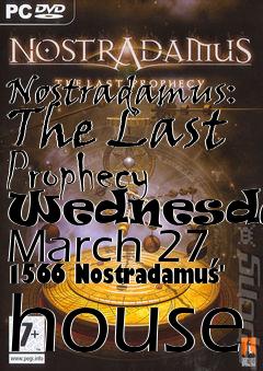 Box art for Nostradamus: The Last Prophecy