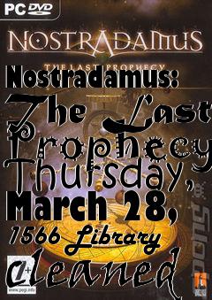 Box art for Nostradamus: The Last Prophecy