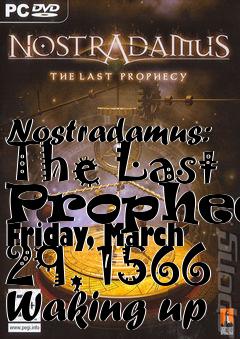 Box art for Nostradamus: The Last Prophecy