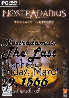 Box art for Nostradamus: The Last Prophecy