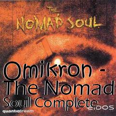 Box art for Omikron - The Nomad Soul