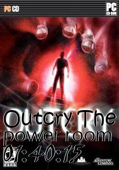 Box art for Outcry