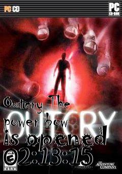 Box art for Outcry