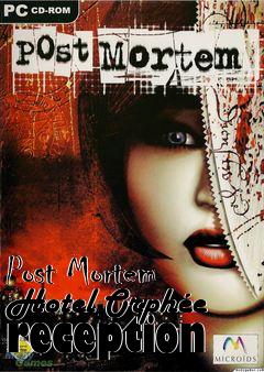 Box art for Post Mortem