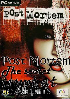 Box art for Post Mortem