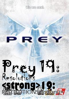 Box art for Prey