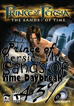 Box art for Prince of Persia: The Sands of Time