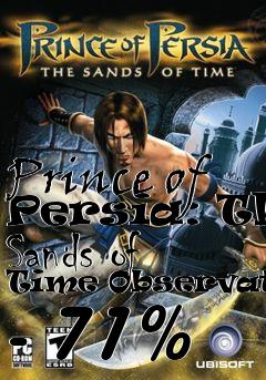 Box art for Prince of Persia: The Sands of Time