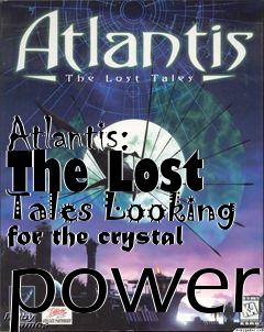 Box art for Atlantis: The Lost Tales