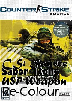 Box art for CS: Source Sabor 1tone USP Weapon Re-Colour
