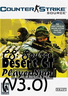 Box art for CS: Source Desert CT Player Skin (v3.0)