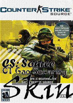 Box art for CS: Source CT Gao Security Skin