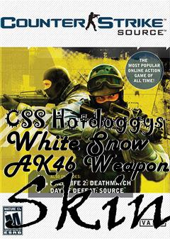 Box art for CSS Hotdoggys White Snow AK46 Weapon Skin