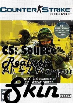 Box art for CS: Source Realistic Ak 47 Weapon Skin