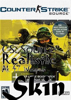 Box art for CS: Source Realistic Ak 47 Weapon Skin