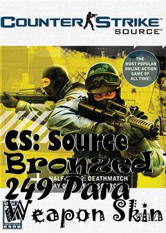 Box art for CS: Source Bronzed MG 249 Para Weapon Skin