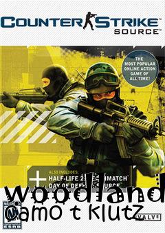 Box art for woodland camo t klutz