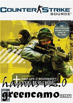 Box art for hamas v2.0 greencamo