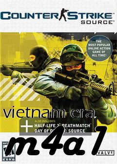 Box art for vietnam era m4a1