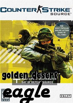 Box art for golden desert eagle