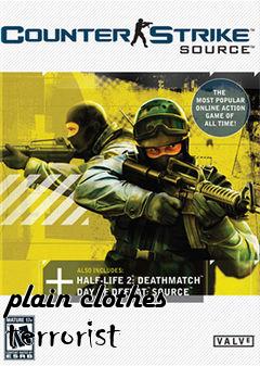 Box art for plain clothes terrorist