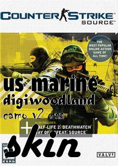 Box art for us marine digiwoodland camo v2 css skin