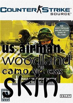 Box art for us airman woodland camo v2 css skin