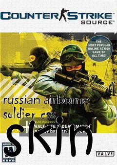 Box art for russian airborne soldier css skin