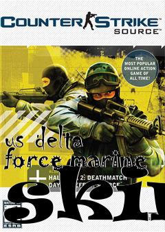 Box art for us delta force marine skin