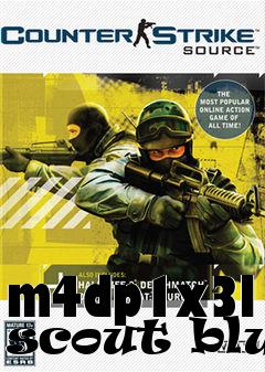 Box art for m4dp1x3l scout blue