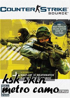 Box art for ksk skin metro camo