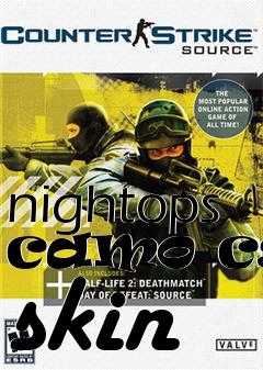 Box art for nightops camo css skin