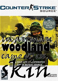 Box art for us airman woodland camo v3 css skin